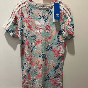 Adidas Girl’s Shirtdress Sz US Small UK 9-10 NWT